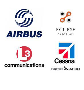 Airbus, Eclipse Aviation, L3 Communications, and Cessna Textron Aviation